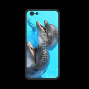 Coque  Iphone 8 PREMIUM Duo de dauphins