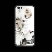 Coque  Iphone 8 PREMIUM Trio de chiots