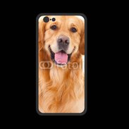 Coque  Iphone 8 PREMIUM Chien Golden