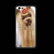Coque  Iphone 8 PREMIUM Yorkie de face