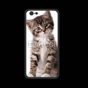 Coque  Iphone 8 PREMIUM Chaton gris 3