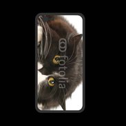 Coque  Iphone 8 PREMIUM Chat noir et blanc