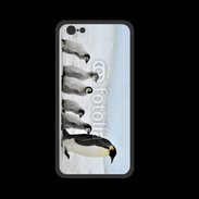 Coque  Iphone 8 PREMIUM Famille de Pingouin Empereur