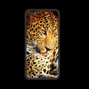 Coque  Iphone 8 PREMIUM Portrait de léopard