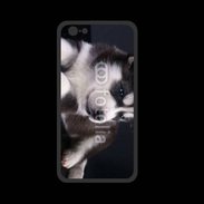 Coque  Iphone 8 PREMIUM Chiot Husky de Sibérie