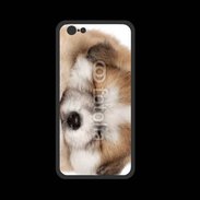 Coque  Iphone 8 PREMIUM Chiot chien loup 5