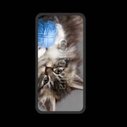 Coque  Iphone 8 PREMIUM Chaton et pelote de laine
