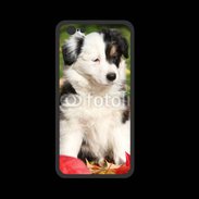 Coque  Iphone 8 PREMIUM Adorable chiot Border collie