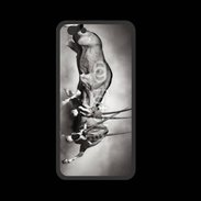 Coque  Iphone 8 PREMIUM Combat d'animaux sauvages