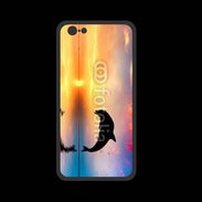 Coque  Iphone 8 PREMIUM Dauphin dans l'océan 5