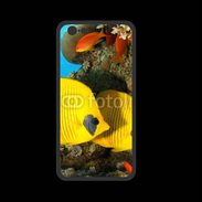 Coque  Iphone 8 PREMIUM Poissons exotiques jaune 5