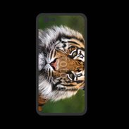Coque  Iphone 8 PREMIUM Portrait de tigre 10