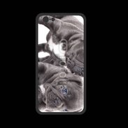 Coque  Iphone 8 PREMIUM Duo de bulldog français 5