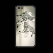 Coque  Iphone 8 PREMIUM Chevaux blancs