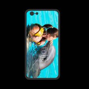 Coque  Iphone 8 PREMIUM Bisou de dauphin