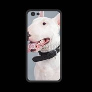 Coque  Iphone 8 PREMIUM Portrait de Bull terrier blanc 5