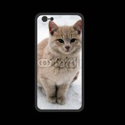 Coque  Iphone 8 PREMIUM Chat dans la neige