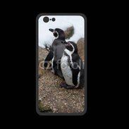 Coque  Iphone 8 PREMIUM 2 pingouins