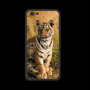 Coque  Iphone 8 PREMIUM Tigre au bord de l'eau