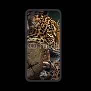 Coque  Iphone 8 PREMIUM Portrait d'un jaguar