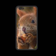 Coque  Iphone 8 PREMIUM Portrait d'un écureuil avec une noisette