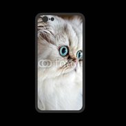 Coque  Iphone 8 PREMIUM Magnifique chat persan aux yeux bleus