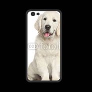 Coque  Iphone 8 PREMIUM Chiot Golden retriever 100