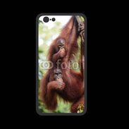 Coque  Iphone 8 PREMIUM Famille de singe 50