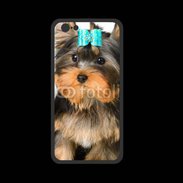 Coque  Iphone 8 PREMIUM Yorkshire et nœud bleu 15