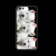 Coque  Iphone 8 PREMIUM Trio de chiot Terrier