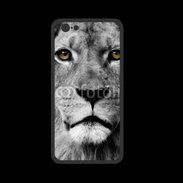 Coque  Iphone 8 PREMIUM Lion les yeux dans les yeux