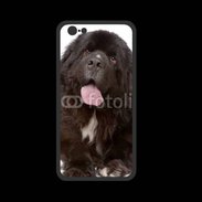 Coque  Iphone 8 PREMIUM Chiot Terre neuve 500