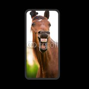 Coque  Iphone 8 PREMIUM hennissement cheval