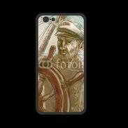 Coque  Iphone 8 PREMIUM Illustration capitaine de navire