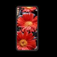 Coque  Iphone 8 PREMIUM Fleurs Zen rouge 10