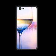 Coque  Iphone 8 PREMIUM Vin blanc vue mer
