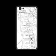 Coque  Iphone 8 PREMIUM Dessin Arc de Triomphe Paris