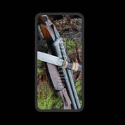 Coque  Iphone 8 PREMIUM Fusil de chasse et couteau 2