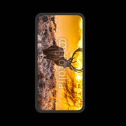 Coque  Iphone 8 PREMIUM Cerf au couché de soleil 610