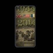 Coque  Iphone 8 PREMIUM Débarquement Normandie plage 1 ZG