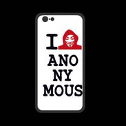 Coque  Iphone 8 PREMIUM I love anonymous