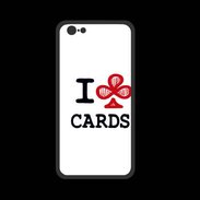 Coque  Iphone 8 PREMIUM I love Cards Club