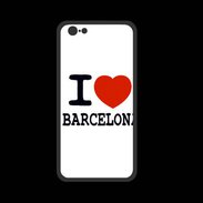 Coque  Iphone 8 PREMIUM I love Barcelona
