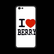 Coque  Iphone 8 PREMIUM I love Berry