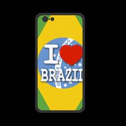 Coque  Iphone 8 PREMIUM I love Brazil 3