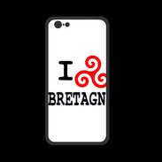 Coque  Iphone 8 PREMIUM I love Bretagne 2