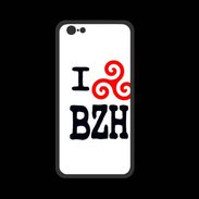 Coque  Iphone 8 PREMIUM I love BZH 2