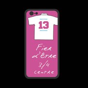 Coque  Iphone 8 PREMIUM 3/4 centre D Bonus offensif-défensif Rose