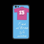 Coque  Iphone 8 PREMIUM 3/4 arrière Bonus offensif-défensif Bleu