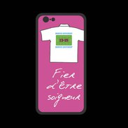 Coque  Iphone 8 PREMIUM Soigneur Bonus offensif-défensif Rose